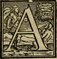 An illustration from De constitvtionibvs apostolicis, B. Clemente Romano auctore, libri octo : nunc primùm è tenebris eruti, & ad orthodoxam fidem astruendam apprimè utiles (1563)