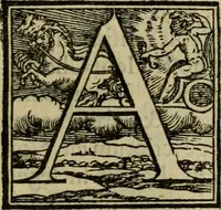 An illustration from De constitvtionibvs apostolicis, B. Clemente Romano auctore, libri octo : nunc primùm è tenebris eruti, & ad orthodoxam fidem astruendam apprimè utiles (1563)
