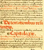 Picture 4 of 12 from De contemptu omnium vanitatum huius mundi (1700), leaf 61