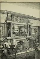An illustration from Decoration & furniture of town houses; a series of Cantor lectures delivered before the Society of arts, 1880, amplified and enl. (1881)