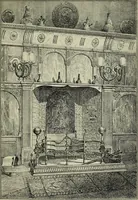 An illustration from Decoration & furniture of town houses; a series of Cantor lectures delivered before the Society of arts, 1880, amplified and enl. (1881)