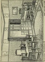 An illustration from Decoration & furniture of town houses; a series of Cantor lectures delivered before the Society of arts, 1880, amplified and enl. (1881)