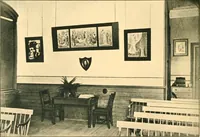 An illustration from Decoration of the school and home (1914)