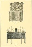 An illustration from Decoration of the school and home (1914)
