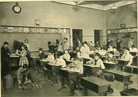 An illustration from Decoration of the school and home (1914)