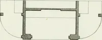 An illustration from Decorations for parks and gardens : designs for gates, garden seats, alcoves, temples, baths, entrance gates, lodges, facades, prospect towers, cattle sheds, ruins, bridges, greenhouses, &c. &c. also a hot house & hot wall : with plans & scales on 55 plates (1810)