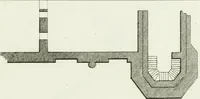 An illustration from Decorations for parks and gardens : designs for gates, garden seats, alcoves, temples, baths, entrance gates, lodges, facades, prospect towers, cattle sheds, ruins, bridges, greenhouses, &c. &c. also a hot house & hot wall : with plans & scales on 55 plates (1810)