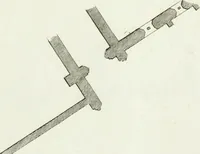 An illustration from Decorations for parks and gardens : designs for gates, garden seats, alcoves, temples, baths, entrance gates, lodges, facades, prospect towers, cattle sheds, ruins, bridges, greenhouses, &c. &c. also a hot house & hot wall : with plans & scales on 55 plates (1810)