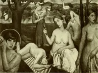 An illustration from Decorative painting (1912)