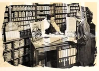 Picture 7 of 14 from Decorative suggestions : a handbook of color schemes sent you by paint headquarters. (1925), leaf 11