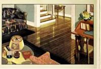 An illustration from Decorative suggestions : a handbook of color schemes sent you by paint headquarters. (1925)