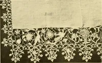 An illustration from Decorative textiles; an illustrated book on coverings for furniture, walls and floors, including damasks, brocades and velvets, tapestries, laces, embroideries, chintzes, cretones, drapery and furniture trimmings, wall papers, carpets and rugs, tooled and illuminated leathers (1918)