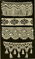 An illustration from Decorative textiles; an illustrated book on coverings for furniture, walls and floors, including damasks, brocades and velvets, tapestries, laces, embroideries, chintzes, cretones, drapery and furniture trimmings, wall papers, carpets and rugs, tooled and illuminated leathers (1918)