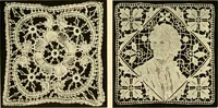 An illustration from Decorative textiles; an illustrated book on coverings for furniture, walls and floors, including damasks, brocades and velvets, tapestries, laces, embroideries, chintzes, cretones, drapery and furniture trimmings, wall papers, carpets and rugs, tooled and illuminated leathers (1918)