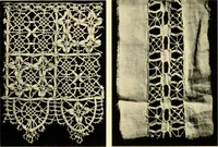 An illustration from Decorative textiles; an illustrated book on coverings for furniture, walls and floors, including damasks, brocades and velvets, tapestries, laces, embroideries, chintzes, cretones, drapery and furniture trimmings, wall papers, carpets and rugs, tooled and illuminated leathers (1918)