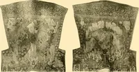 An illustration from Decorative textiles; an illustrated book on coverings for furniture, walls and floors, including damasks, brocades and velvets, tapestries, laces, embroideries, chintzes, cretones, drapery and furniture trimmings, wall papers, carpets and rugs, tooled and illuminated leathers (1918)