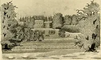 An illustration from Decorative textiles; an illustrated book on coverings for furniture, walls and floors, including damasks, brocades and velvets, tapestries, laces, embroideries, chintzes, cretones, drapery and furniture trimmings, wall papers, carpets and rugs, tooled and illuminated leathers (1918)