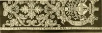 An illustration from Decorative textiles; an illustrated book on coverings for furniture, walls and floors, including damasks, brocades and velvets, tapestries, laces, embroideries, chintzes, cretones, drapery and furniture trimmings, wall papers, carpets and rugs, tooled and illuminated leathers (1918)
