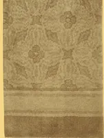 An illustration from Decorative textiles; an illustrated book on coverings for furniture, walls and floors, including damasks, brocades and velvets, tapestries, laces, embroideries, chintzes, cretones, drapery and furniture trimmings, wall papers, carpets and rugs, tooled and illuminated leathers (1918)