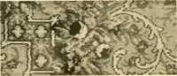 An illustration from Decorative textiles; an illustrated book on coverings for furniture, walls and floors, including damasks, brocades and velvets, tapestries, laces, embroideries, chintzes, cretones, drapery and furniture trimmings, wall papers, carpets and rugs, tooled and illuminated leathers (1918)