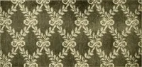 An illustration from Decorative textiles; an illustrated book on coverings for furniture, walls and floors, including damasks, brocades and velvets, tapestries, laces, embroideries, chintzes, cretones, drapery and furniture trimmings, wall papers, carpets and rugs, tooled and illuminated leathers (1918)