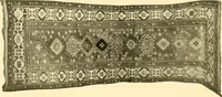 An illustration from Decorative textiles; an illustrated book on coverings for furniture, walls and floors, including damasks, brocades and velvets, tapestries, laces, embroideries, chintzes, cretones, drapery and furniture trimmings, wall papers, carpets and rugs, tooled and illuminated leathers (1918)
