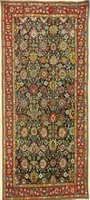 An illustration from Decorative textiles; an illustrated book on coverings for furniture, walls and floors, including damasks, brocades and velvets, tapestries, laces, embroideries, chintzes, cretones, drapery and furniture trimmings, wall papers, carpets and rugs, tooled and illuminated leathers (1918)