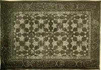 An illustration from Decorative textiles; an illustrated book on coverings for furniture, walls and floors, including damasks, brocades and velvets, tapestries, laces, embroideries, chintzes, cretones, drapery and furniture trimmings, wall papers, carpets and rugs, tooled and illuminated leathers (1918)