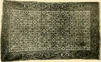 An illustration from Decorative textiles; an illustrated book on coverings for furniture, walls and floors, including damasks, brocades and velvets, tapestries, laces, embroideries, chintzes, cretones, drapery and furniture trimmings, wall papers, carpets and rugs, tooled and illuminated leathers (1918)