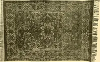 An illustration from Decorative textiles; an illustrated book on coverings for furniture, walls and floors, including damasks, brocades and velvets, tapestries, laces, embroideries, chintzes, cretones, drapery and furniture trimmings, wall papers, carpets and rugs, tooled and illuminated leathers (1918)