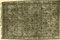 An illustration from Decorative textiles; an illustrated book on coverings for furniture, walls and floors, including damasks, brocades and velvets, tapestries, laces, embroideries, chintzes, cretones, drapery and furniture trimmings, wall papers, carpets and rugs, tooled and illuminated leathers (1918)