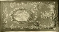 An illustration from Decorative textiles; an illustrated book on coverings for furniture, walls and floors, including damasks, brocades and velvets, tapestries, laces, embroideries, chintzes, cretones, drapery and furniture trimmings, wall papers, carpets and rugs, tooled and illuminated leathers (1918)