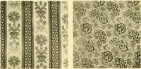 An illustration from Decorative textiles; an illustrated book on coverings for furniture, walls and floors, including damasks, brocades and velvets, tapestries, laces, embroideries, chintzes, cretones, drapery and furniture trimmings, wall papers, carpets and rugs, tooled and illuminated leathers (1918)
