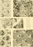 An illustration from Decorative textiles; an illustrated book on coverings for furniture, walls and floors, including damasks, brocades and velvets, tapestries, laces, embroideries, chintzes, cretones, drapery and furniture trimmings, wall papers, carpets and rugs, tooled and illuminated leathers (1918)