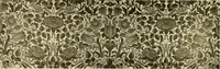 An illustration from Decorative textiles; an illustrated book on coverings for furniture, walls and floors, including damasks, brocades and velvets, tapestries, laces, embroideries, chintzes, cretones, drapery and furniture trimmings, wall papers, carpets and rugs, tooled and illuminated leathers (1918)