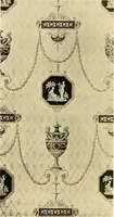 An illustration from Decorative textiles; an illustrated book on coverings for furniture, walls and floors, including damasks, brocades and velvets, tapestries, laces, embroideries, chintzes, cretones, drapery and furniture trimmings, wall papers, carpets and rugs, tooled and illuminated leathers (1918)