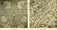 An illustration from Decorative textiles; an illustrated book on coverings for furniture, walls and floors, including damasks, brocades and velvets, tapestries, laces, embroideries, chintzes, cretones, drapery and furniture trimmings, wall papers, carpets and rugs, tooled and illuminated leathers (1918)