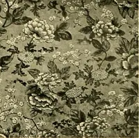 An illustration from Decorative textiles; an illustrated book on coverings for furniture, walls and floors, including damasks, brocades and velvets, tapestries, laces, embroideries, chintzes, cretones, drapery and furniture trimmings, wall papers, carpets and rugs, tooled and illuminated leathers (1918)