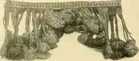 An illustration from Decorative textiles; an illustrated book on coverings for furniture, walls and floors, including damasks, brocades and velvets, tapestries, laces, embroideries, chintzes, cretones, drapery and furniture trimmings, wall papers, carpets and rugs, tooled and illuminated leathers (1918)
