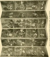 An illustration from Decorative textiles; an illustrated book on coverings for furniture, walls and floors, including damasks, brocades and velvets, tapestries, laces, embroideries, chintzes, cretones, drapery and furniture trimmings, wall papers, carpets and rugs, tooled and illuminated leathers (1918)