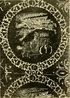 An illustration from Decorative textiles; an illustrated book on coverings for furniture, walls and floors, including damasks, brocades and velvets, tapestries, laces, embroideries, chintzes, cretones, drapery and furniture trimmings, wall papers, carpets and rugs, tooled and illuminated leathers (1918)