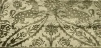 An illustration from Decorative textiles; an illustrated book on coverings for furniture, walls and floors, including damasks, brocades and velvets, tapestries, laces, embroideries, chintzes, cretones, drapery and furniture trimmings, wall papers, carpets and rugs, tooled and illuminated leathers (1918)