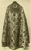 An illustration from Decorative textiles; an illustrated book on coverings for furniture, walls and floors, including damasks, brocades and velvets, tapestries, laces, embroideries, chintzes, cretones, drapery and furniture trimmings, wall papers, carpets and rugs, tooled and illuminated leathers (1918)