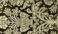 An illustration from Decorative textiles; an illustrated book on coverings for furniture, walls and floors, including damasks, brocades and velvets, tapestries, laces, embroideries, chintzes, cretones, drapery and furniture trimmings, wall papers, carpets and rugs, tooled and illuminated leathers (1918)