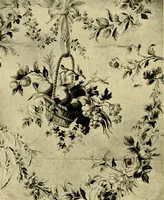 An illustration from Decorative textiles; an illustrated book on coverings for furniture, walls and floors, including damasks, brocades and velvets, tapestries, laces, embroideries, chintzes, cretones, drapery and furniture trimmings, wall papers, carpets and rugs, tooled and illuminated leathers (1918)