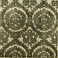 An illustration from Decorative textiles; an illustrated book on coverings for furniture, walls and floors, including damasks, brocades and velvets, tapestries, laces, embroideries, chintzes, cretones, drapery and furniture trimmings, wall papers, carpets and rugs, tooled and illuminated leathers (1918)