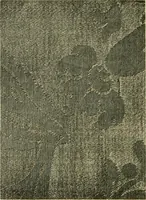 An illustration from Decorative textiles; an illustrated book on coverings for furniture, walls and floors, including damasks, brocades and velvets, tapestries, laces, embroideries, chintzes, cretones, drapery and furniture trimmings, wall papers, carpets and rugs, tooled and illuminated leathers (1918)