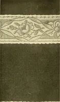 An illustration from Decorative textiles; an illustrated book on coverings for furniture, walls and floors, including damasks, brocades and velvets, tapestries, laces, embroideries, chintzes, cretones, drapery and furniture trimmings, wall papers, carpets and rugs, tooled and illuminated leathers (1918)