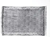 An illustration from Decorative textiles : an illustrated book on coverings for furniture, walls and floors, including damasks, brocades and velvets, tapestries, laces, embroideries, chintzes, cretonnes, drapery and furniture trimmings, wall papers, carpets and rugs, tooled and illuminated leathers (1918)