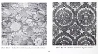 An illustration from Decorative textiles : an illustrated book on coverings for furniture, walls and floors, including damasks, brocades and velvets, tapestries, laces, embroideries, chintzes, cretonnes, drapery and furniture trimmings, wall papers, carpets and rugs, tooled and illuminated leathers (1918)